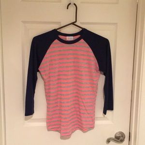 LulaRoe Randy Baseball Tee - Size XXS